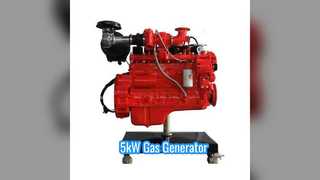 Générateur de gaz 5kw 85-95% d'efficacité KGC80NS