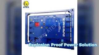 Générateur de zone ATEX 80KVA antidéflagrant
