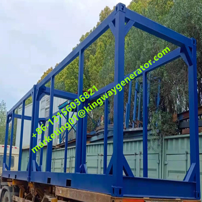 Dimension durable de la structure métallique 20ft de cadre principal de récipient d'expédition