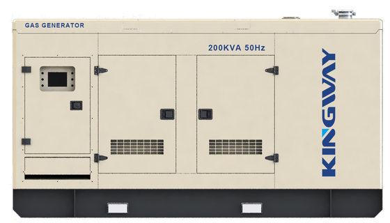 Générateur 250KVA refroidi à l'eau 200KW de gaz naturel de Cummins d'utilisation de mine