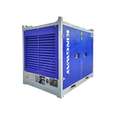 Générateur maritime à résistance à l'explosion de 100 kVA avec moteur, conforme à la zone ATEX 2 et à la norme DNV 2.7-1