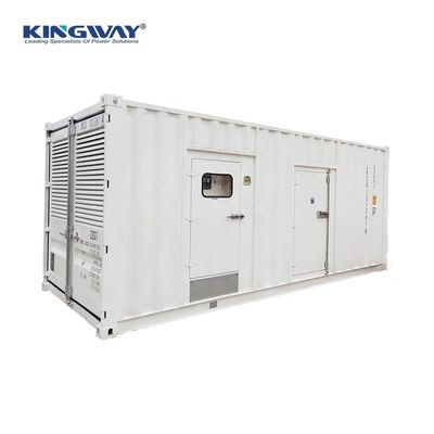 Type de conteneur Générateur diesel Ensemble de boîte silencieuse d'alimentation de secours Équipement de grande centrale électrique