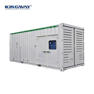 Type de conteneur Générateur diesel Ensemble de boîte silencieuse d'alimentation de secours Équipement de grande centrale électrique