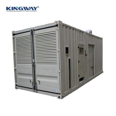 Contenant d'utilisation de la centrale électrique Générateur de gaz naturel 800kw 1000KW silencieux phase unique phase trois phase 380V/220V démarrage automatique sans balai