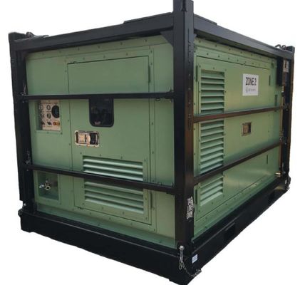 Pour le champ pétrolier et gazier DNV2.7-1 offshore Atex Zone 2 Explosion-proof Direct Manufacturer Rig Safe Diesel Generator Made in China
