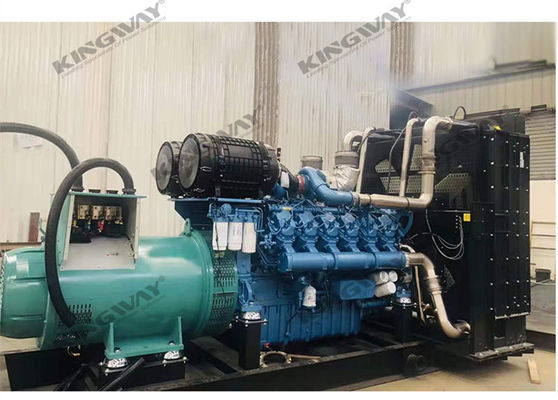 Générateur diesel silencieux superbe d'auvent 30kva à 500kva 400v 50hz groupe électrogène diesel de 3 phases 4 fils