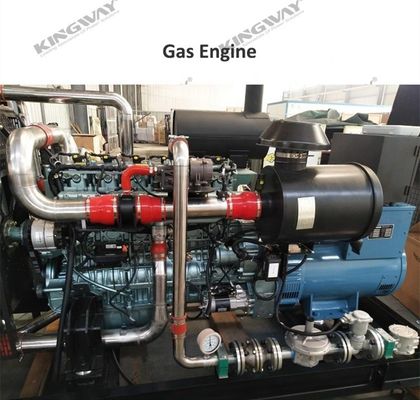 moteur à trois phases unique CE 50hz 1500rpm 60hz 1800rpm refroidi à l'eau 100kw à gaz naturel
