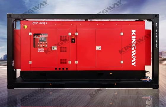 L'alimentation est de 300kva 240kw 400v 50hz 3 phases 4 moteur diesel fil à l'épreuve de l'ex ATEX IIB zone 2 zones dangereuses générateur diesel