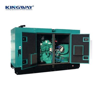 Générateur de gaz naturel électrique silencieux de 800 KVA à 1000 KVA du fabricant, avec boîtier de canopée à alternateur à 3 phases
