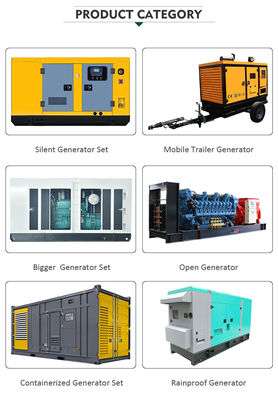 Silent canopy 280kw 350kva 400v 50hz 3 phase 4 wire diesel electricity generator