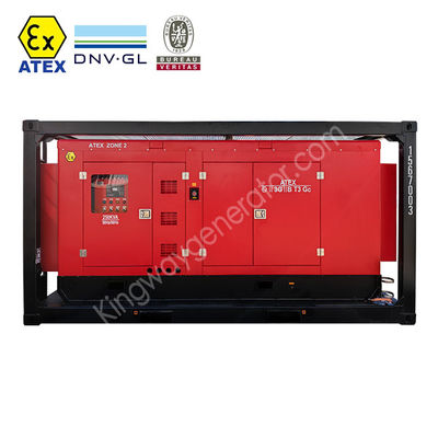 Générateur offshore de 80 KVA pour la zone ATEX 2 de charge lourde monté dans le DNV 2.7-1 Skid