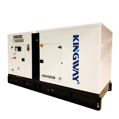 Vente à chaud Équipement de production d'électricité d'urgence à grande échelle silencieuse ouverte Générateur d'énergie à gaz de 250 kW avec cadre industriel skid