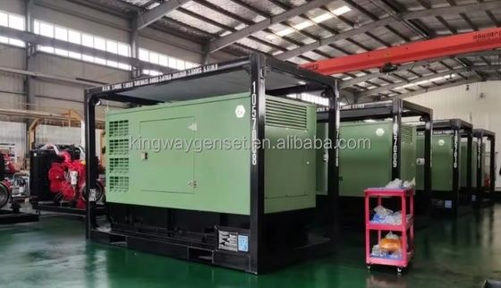 Moteur diesel DNV 2.7-1 cadre à glisser-déposer certification ATEX 120kw 150kva plateforme offshore terrestre zone 2 compresseur d'air