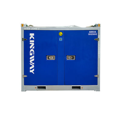 Zone 1 Zone 2 ATEX Explosion proof 300kw /375kva Brand New low noise Canopy Diesel Generator Set with international engine