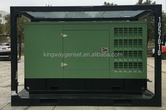 3phase DNVGL 2.7-1 skid frame ATEX certification 120kw 150kva onshore offshore platform zone 2  air compressors manufacturer