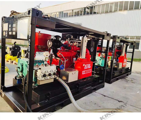 60 kva Atex Zone 2 IIB Température T3 Générateur diesel Alternateur IP55 Protégé contre l'explosion avec DNV 2.7-1 Conteneur en mer