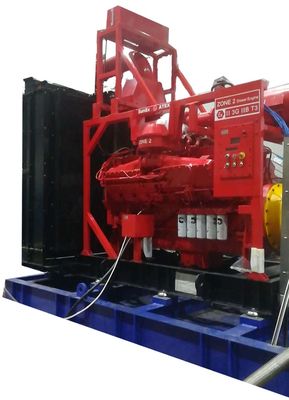 60 kva Atex Zone 2 IIB Température T3 Générateur diesel Alternateur IP55 Protégé contre l'explosion avec DNV 2.7-1 Conteneur en mer