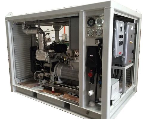 60 kva Atex Zone 2 IIB Température T3 Générateur diesel Alternateur IP55 Protégé contre l'explosion avec DNV 2.7-1 Conteneur en mer