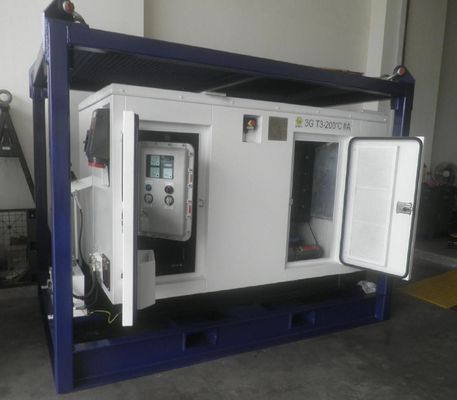 Générateur diesel silencieux résistant à l'explosion de la zone II de 20 KVA Monté dans DNV 2.7-1 pour les gisements pétroliers et gaziers offshore