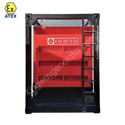 Atex Zone 1 Zone 2 Générateur diesel 150kva résistant à l'explosion avec cadre de levage DNV2.7-1 pour les plates-formes pétrolières et gazières