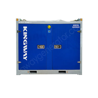 60 KVA ATEX certifié zone 2 Générateur diesel Temp Classe T3 Plateforme offshore d'utilisation de générateur diesel à l'épreuve des explosions