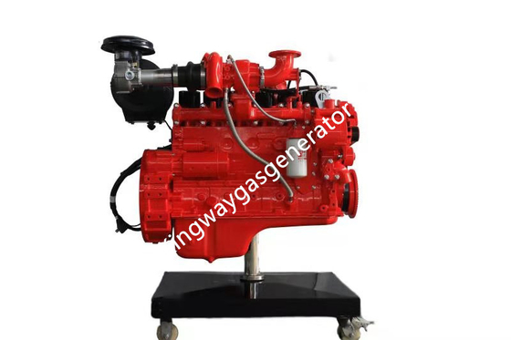 Cummins Gas Engine For 160KW 200KVA Silent Natural Gas Generator Set