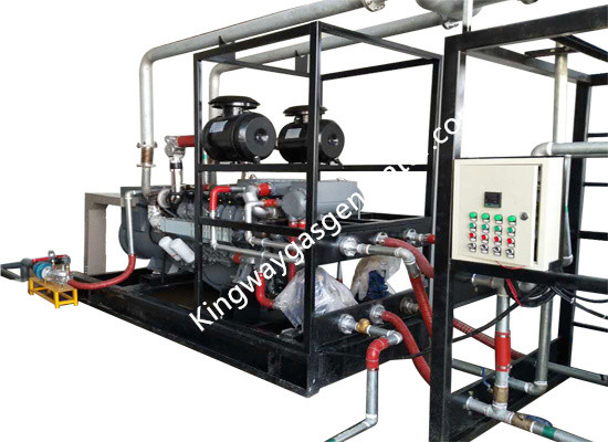 Générateur adapté aux besoins du client du gaz 650KW naturel avec la PCCE de la chaleur et de puissance de production combinée