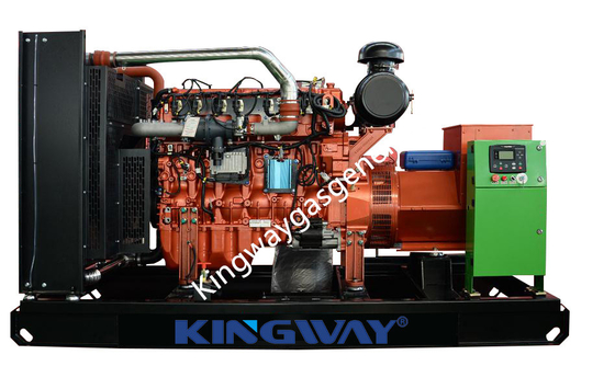 Le générateur de haute qualité de gaz naturel de NG 90KW de Kingway de la CE a actionné la basse consommation par Cummins Engine