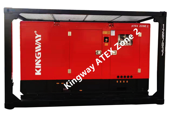 Groupe électrogène diesel d'équipement de la zone 2 de la puissance ATEX de Kingway 100KVA