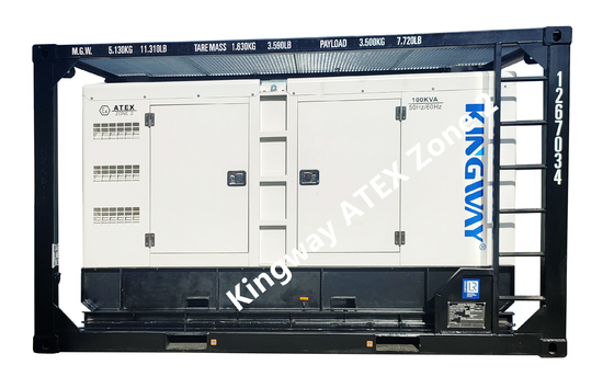 Pression de barre du compresseur d'air de moteur diesel de Sullair de la zone 2 de Kingway ATEX 750CFM 10,3