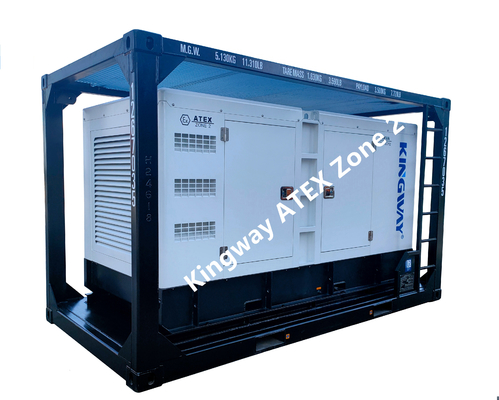 Type silencieux de générateur de l'équipement ATEX de la zone 2 de 300KVA ATEX