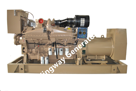 Certificat de 1000KW Cummins Engine Marine Diesel Generator Set With CCS