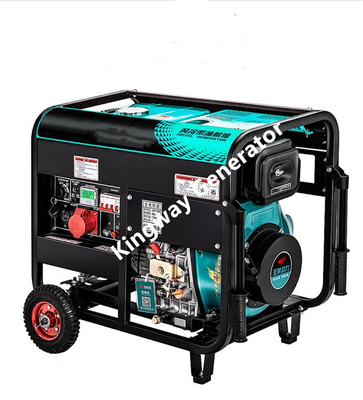 Petite alimentation de secours mobile silencieuse de groupe électrogène du gaz 10KW naturel
