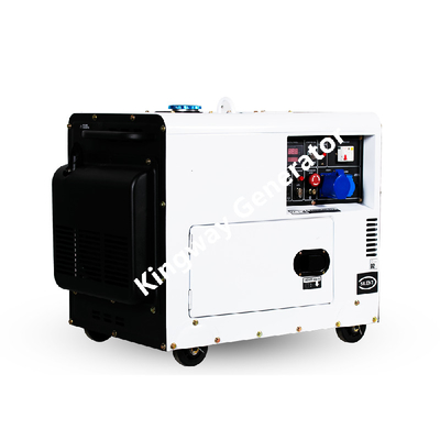 Petite alimentation de secours mobile silencieuse de groupe électrogène du gaz 10KW naturel