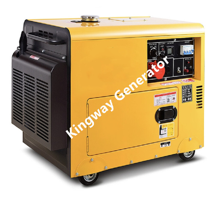 Ensemble portatif du générateur 5KW d'essence de générateur diesel d'essence pour le bateau