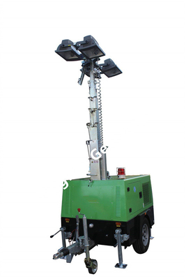 levage mécanique mobile de tour légère de la taille 200W LED de 5.5m