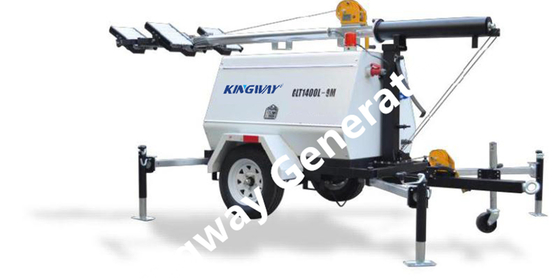 Kingway 8kva 7.5m Lifting Height Light Tower for sport hall