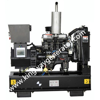 Le générateur diesel de 50HZ 27.5KVA 22KW 1500 t/mn a adapté la couleur aux besoins du client pour la maison