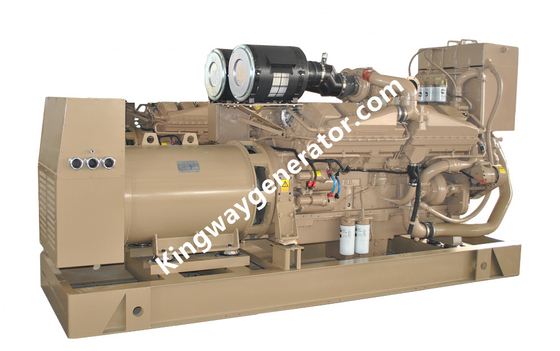 Certificat de 1000KW Cummins Engine Marine Diesel Generator Set With CCS