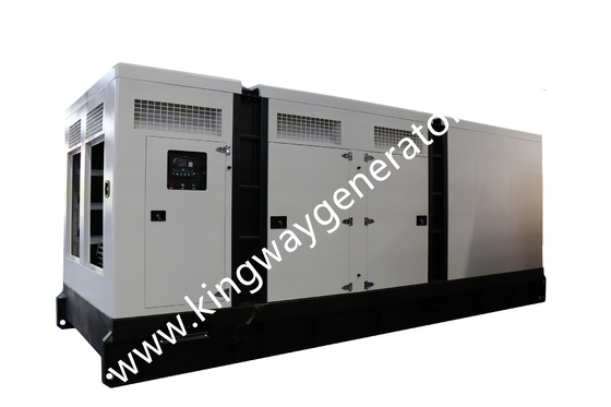 Type silencieux moteur refroidi à l'eau du générateur 1500RPM 1000KVA 800KW Mitsubushi