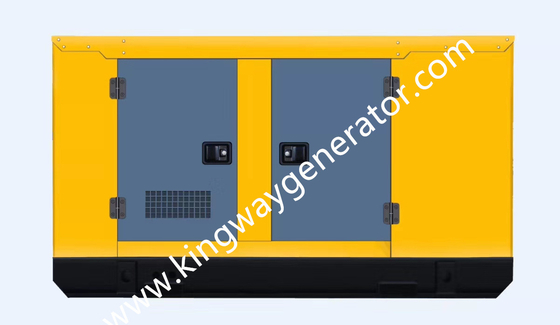 120KW jaune lumineux Cummins générateur de 150 KVAs pour l'état à la maison d'air