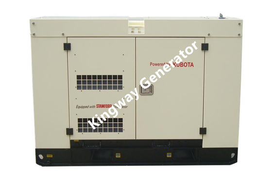 20KVA ISUZU Diesel Engine Generator Set Silent Type 3 Phase 50HZ