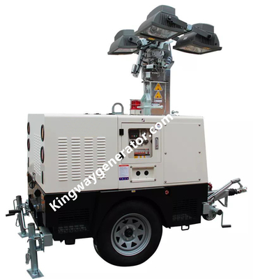 Kingway 8kva 7.5m Lifting Height Light Tower for sport hall