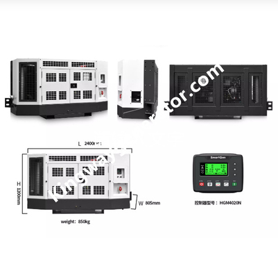 20KVA 16KW Perkins Engine Reefer Generator Set pour refroidir le camion de Stroge