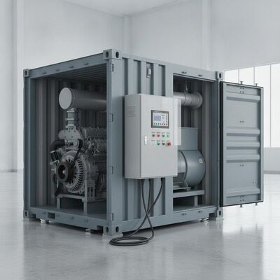 Générateur diesel marin silencieux ISO de 800 kW 1000 kVA de 20 pieds avec contrôleur SmartGen ATS